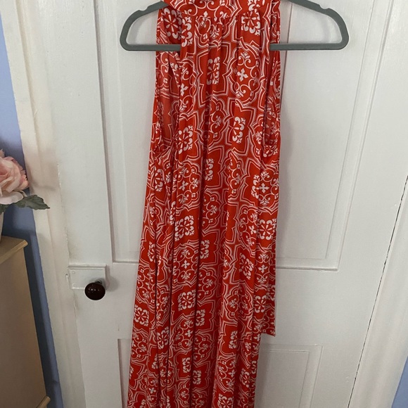 Brand New Ann Taylor Orange Maxi Dress - Picture 3 of 6